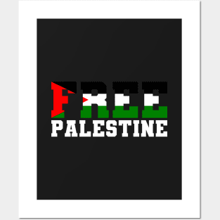 Free Palestine Posters and Art